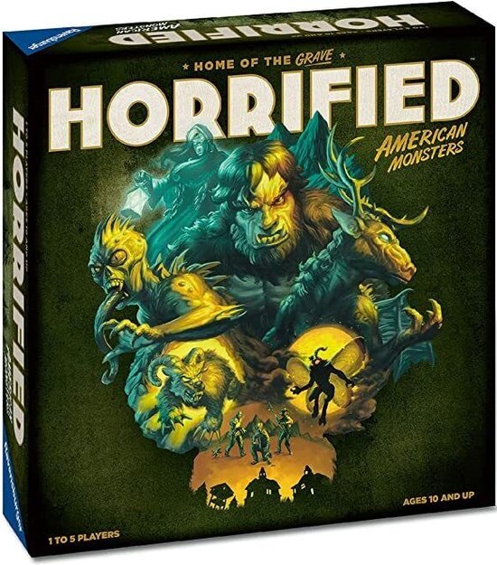 Foto: Ravensburger horrified american monsters bordspel