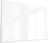 Designglas Glazen Whiteboard - Gehard Glas - Magneetbord - Memobord - Magnetisch - Krasbestendig - Frameless - 120x90cm - Spierwit