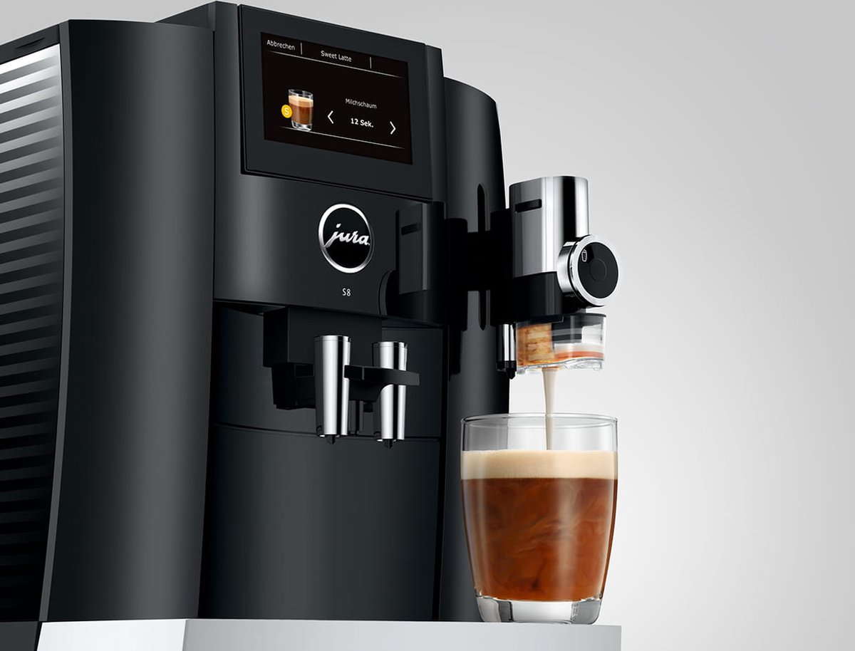 JURA - S8 Piano Black (EB) - Volautomatische espressomachine – foto 5
