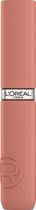 L'Oréal Paris Infaillible Matte Resistance lippenstift Nude – Langhoudende Vloeibare Lipstick met een matte finish Verrijkt met Hyaluronzuur - 601 Worth It - 5ml