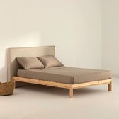 Set beddengoed SG Hogar Greige Bed van 135 210 x 270 cm