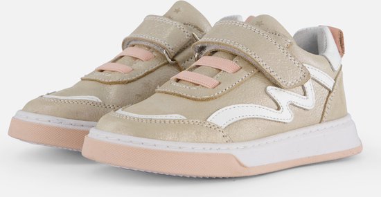 Muyters Velcro Sneakers goud Leer - Maat 23