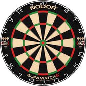 Nodor Supamatch 5 - Cible de fléchettes professionnelle - Fléchettes
