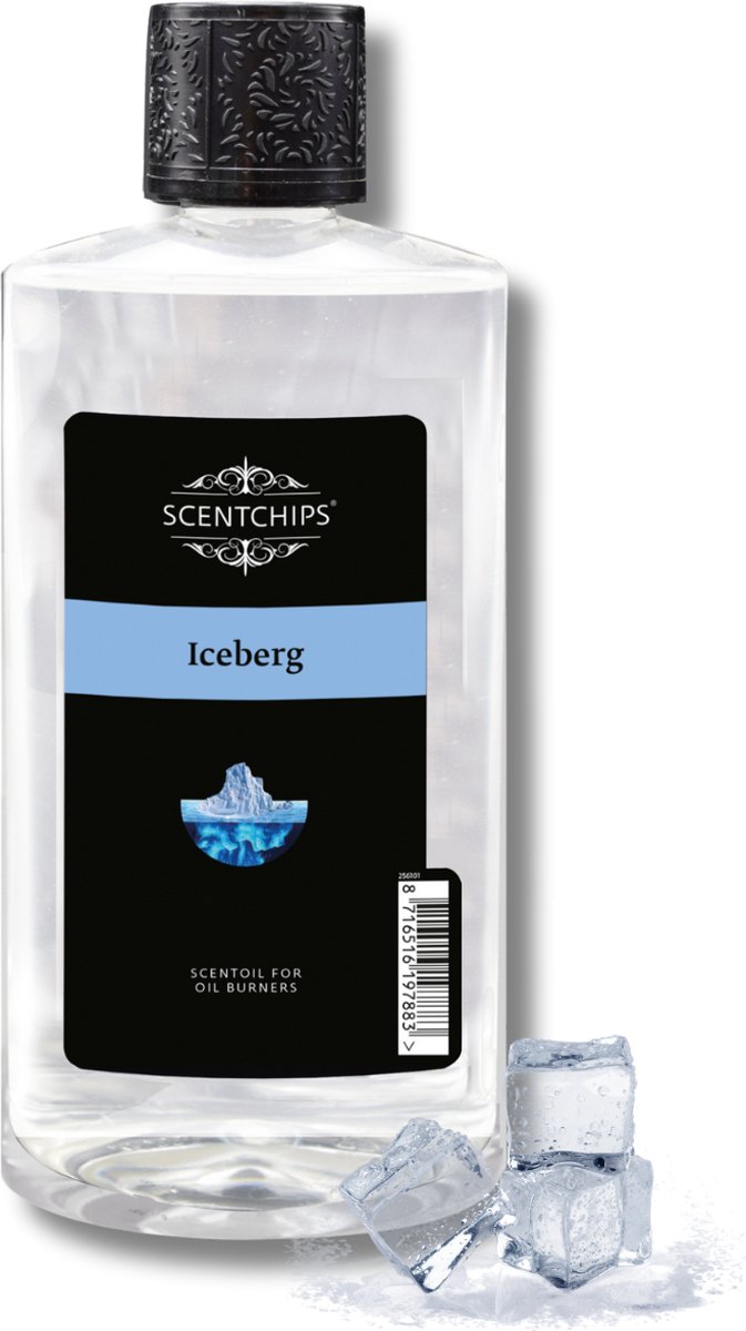 Goedkoopste Scentchips® Iceberg - Geurolie Voor Oliebrander - Parfum Olie - Geurolie Voor Lampenolie - Geurlamp Olie - 475ml