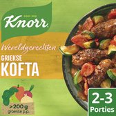 Knorr Wereldgerechten Maaltijdpakket - Griekse Kofta - snel, makkelijk en met lekker veel groente - 6 x 303 g