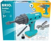 BRIO Builder - 34600 Tournevis électrique | Jouets Éducatif de jeux de rôle et de construction pour 3 ans et plus