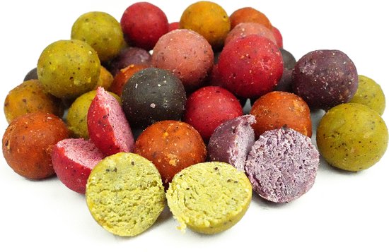 Tasty Baits - Mixed Boilies- - 20mm - 15kg - Karper Aas - Karper Lokvoer - Karpervissen — afbeelding 3