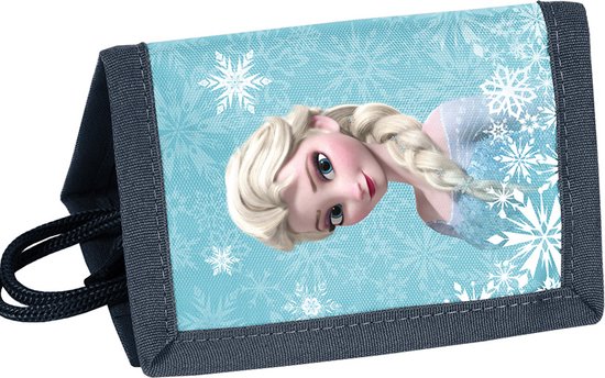 Portefeuille Disney Frozen Elsa - 12 x 8,5 x 1 cm - Polyester