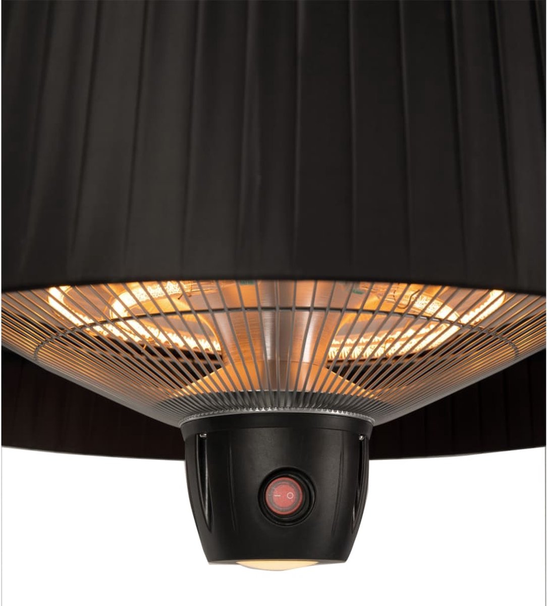 Sunred Artix Bright 1500 W - Hanging patio heater - Black