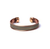 Yogi & Yogini - Bracelet - cuivre - motif corde - magnétique