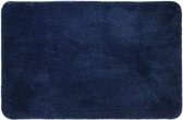 Sealskin Angora - Tapis de bain 60x90 cm - Polyester - Bleu foncé