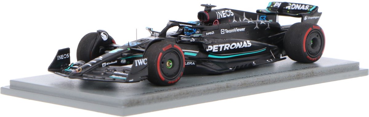 Mercedes AMG W14 E Performance 63 George Russell F1 3ème Espagne 2023 Minichamps 417230863