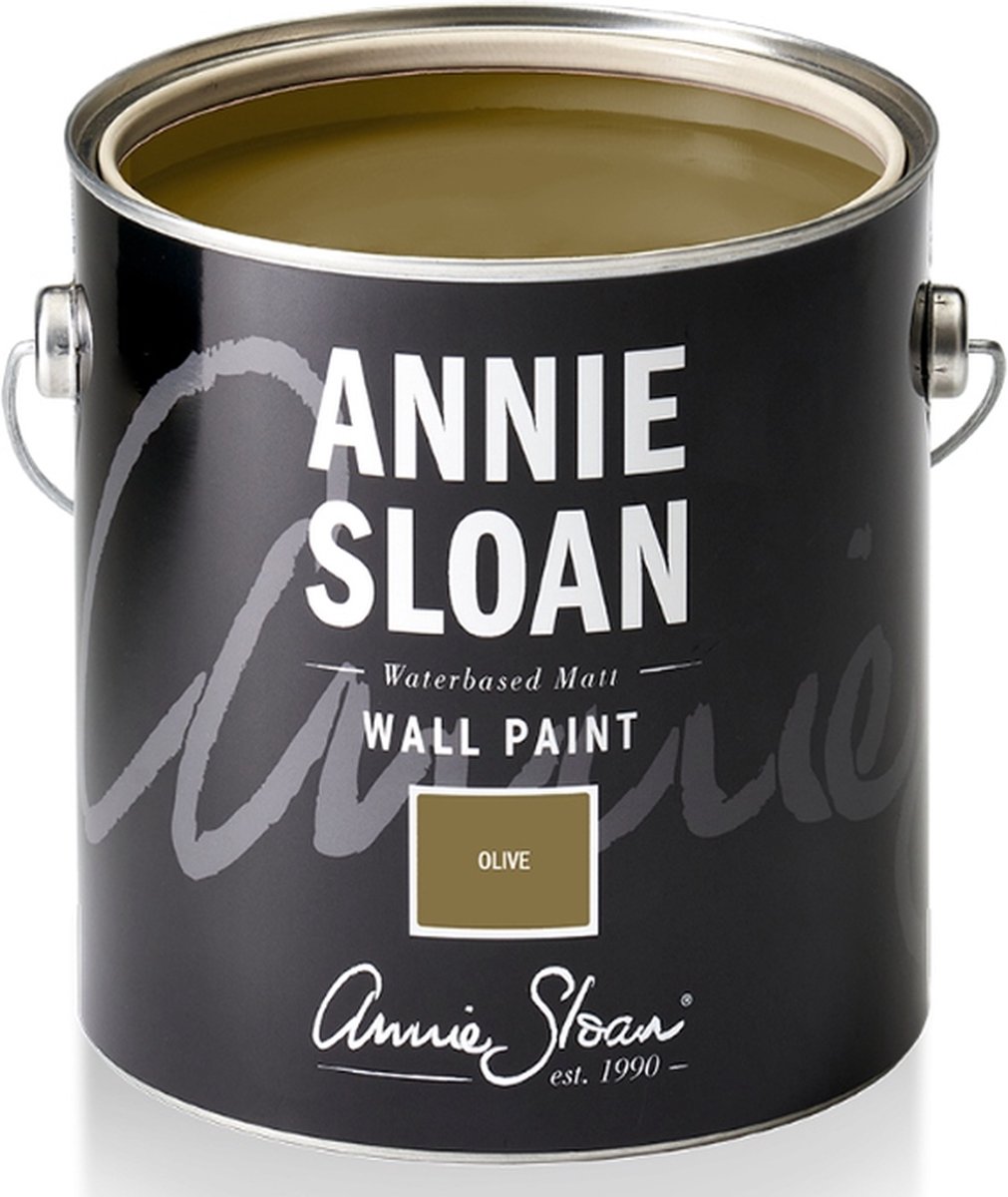 Annie Sloan Muurverf - Olive 2,5L (+gratis 120 ml)