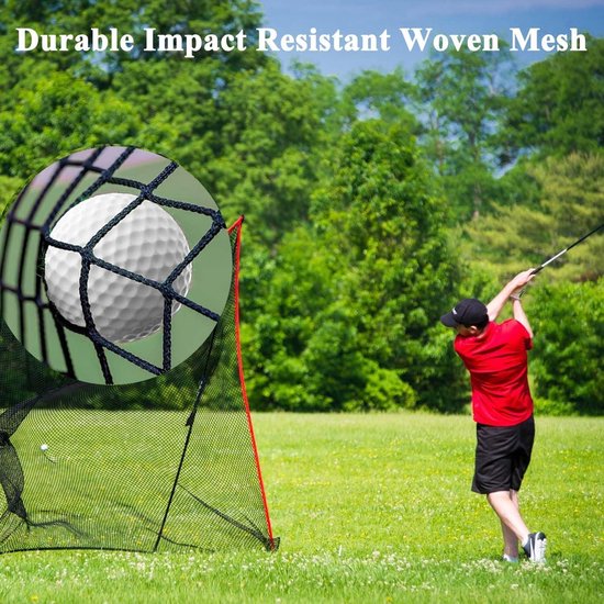 Content in HTML | Alouweekuky 3x3m Golfnet Oefennet - Outdoor Beschermend Net - Kinderoefenheknet - 25cm Maaswijdte - Trainingsnet voor Volleybal Voetbal - Honkbal - Badminton Sportnet — afbeelding 5