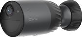 Ezviz BC1C Pro Kit - 4K Ultra HD - Batterijcamera - Kleur nachtzicht - 10400 mAh - MicroSD Card - Zwart