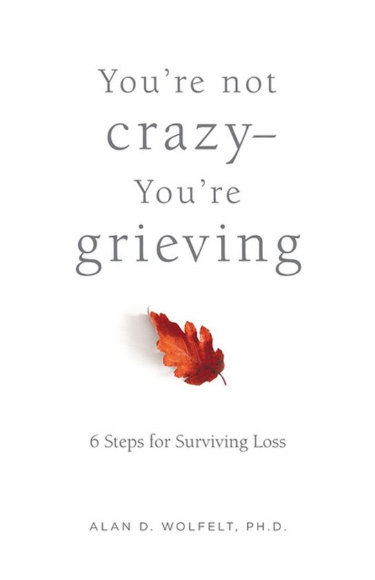 You're Not Crazy-You're Grieving: - cover
