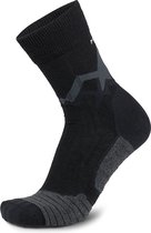 Meindl Mt3.5 Trekking Merino Light Chaussettes de marche Hommes - Zwart / Grijs | Taille: 39-41