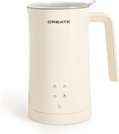 CREATE - MILK FROTHER STUDIO - Chauffage pour mousseur à lait - 580ml - 75 °C - Blanc cassé