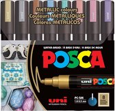 Posca Stiften Metallic Colors Set 8