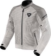 REV'IT! Jacket Torque 2 H2O Silver Gray 4XL - Maat - Jas