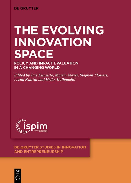 De Gruyter Studies in Innovation and Entrepreneurship-The Ev ... - cover