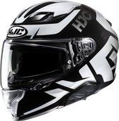 HJC F71 Bard Black White XXL - Maat 2XL - Helm