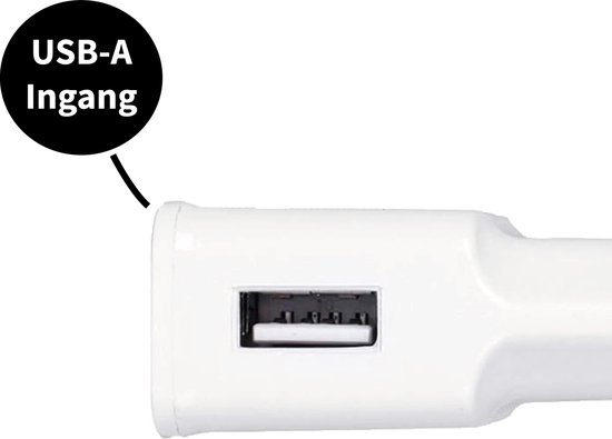 Chargeur de charge rapide - Chargeur rapide adapté pour iPhone et iPad - Matériau TPE - 2 mètres - Câble de charge - Alimentation 15 W - Adaptateur USB - Incl. Câble Lightning - Chargeur Fast adaptatif - Bloc de prise - Wit