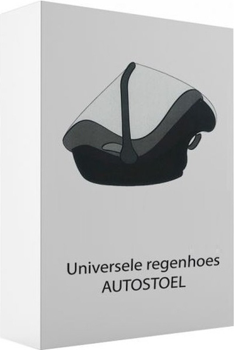 Babsana Regenhoes voor Autostoel - Transparant