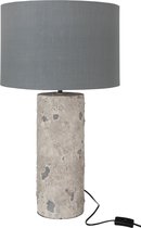 J-Line lamp Greta - aardewerk - grijs - large