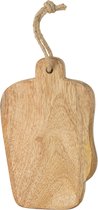 J-Line Organic Rechthoek snijplank - hout - naturel - small - woonaccessoires