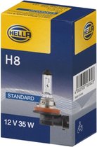 Ampoule Halogène - H8 - Standard - 12V - 35W - Ampoule version culot : PGJ19-1 - Boîte - Quantité : 1
