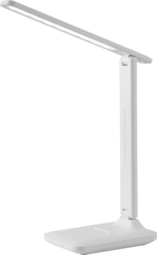 RAMBUX® - Bureaulamp Led - Leeslampje - Lamp - Bureaulamp - Wit - Verstelbaar & Dimbaar