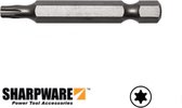 Sharpware - embout à vis Torx 25 longueur 50mm - 5 pièces