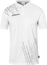 Uhlsport Score 26 Polo Hommes - Wit / Zwart | Taille : XL