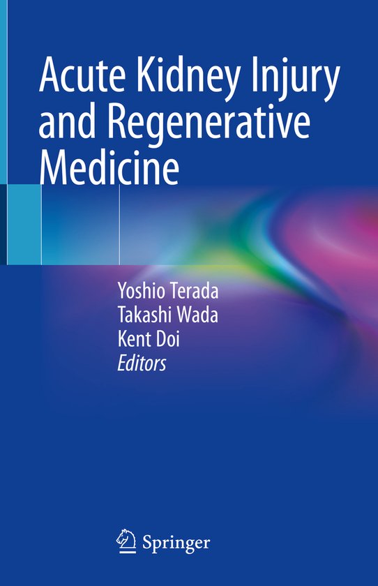 Acute Kidney Injury and Regenerative Medicine - cover