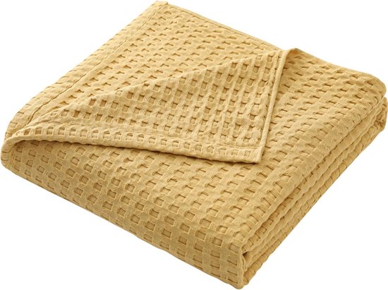 SETEX Wafelpiqué knuffeldeken, veelzijdige deken van 100% katoen, geschikt als woondeken, sprei, zomerdeken, outdoordeken en meer, 75 x 120 cm, roze