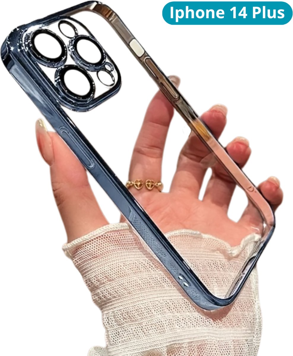 Livano Telefoon Hoesje - Telefoonhoesjes - Phone Case - Shockproof - Premium Protection - Geschikt Voor iPhone 14+