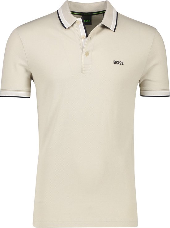 Hugo Boss polo manches courtes beige
