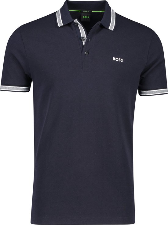 Polo's korte mouw wit Boss Men Black main image 1