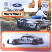 MATCHBOX 23/100 FORD POLICE INTERCEPTOR 70 YEARS SPECIAL EDITION 1:64
