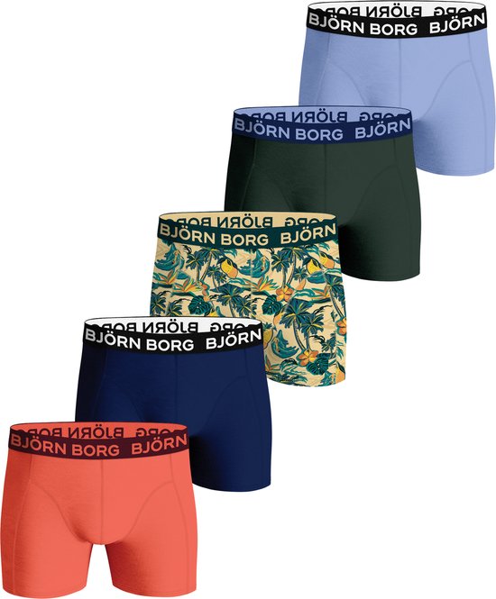 Boxers pour garçons Bjorn Borg 5-Pack - Core - 152