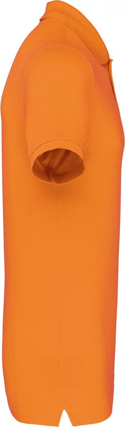 Polo Heren S WK. Designed To Work Kraag met knopen Korte mouw Orange 65% Polyester, 35% Katoen