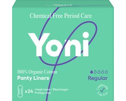 Yoni Inlegkruisjes Normal Bio - 24 stuks