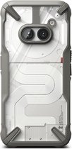 Ringke Fusion X | Étui adapté à Nothing Phone (2a) | Couverture verso | Norme militaire | Gris