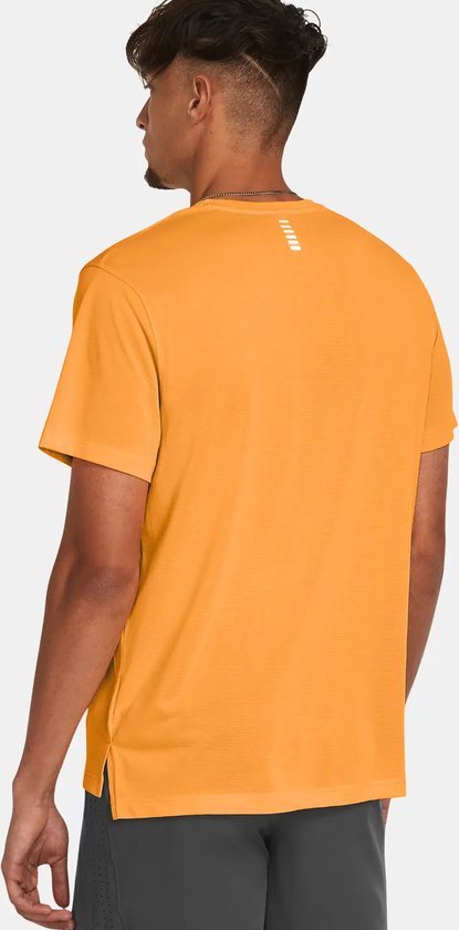 Under Armour Launch T-shirt Met Korte Mouwen Oranje XL / Regular Man