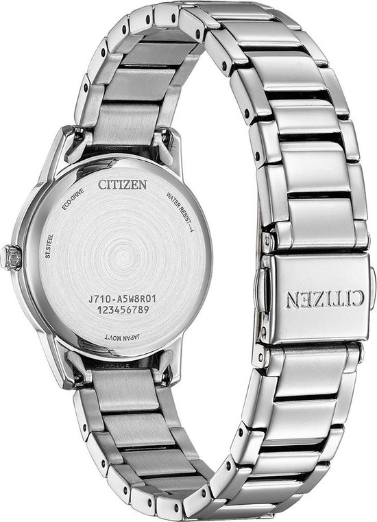 Citizen FE1241-71Z Horloge - Staal - Zilverkleurig - Ø 29 mm
