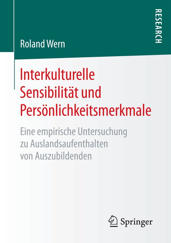 Interkulturelle Sensibilität und Persönlichkeitsmerkmale - cover
