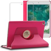 ebestStar - Hoes voor iPad Mini 2019 (Mini 5), iPad Mini 4 2015 Apple, Roterende Etui, 360° Draaibare hoesje, Roze + Gehard Glas