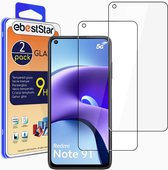 ebestStar - {2 Stuck} Gehard glas voor Xiaomi Redmi Note 9T 5G, Screen Protector Cover, Schermbeschermer Tempered Glass