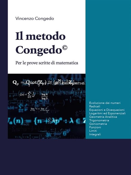 Il Metodo Congedo - per le prove scritte di matematica - cover